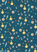 Load image into Gallery viewer, Wrapping Paper Outer Space
