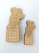 Load image into Gallery viewer, Large Cacti badge
